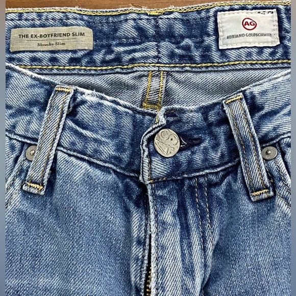 Ag Adrian Goldschied The EX-Boyfriend Slim Jeans-Slouchy Slim Size 29R - Picture 5 of 8